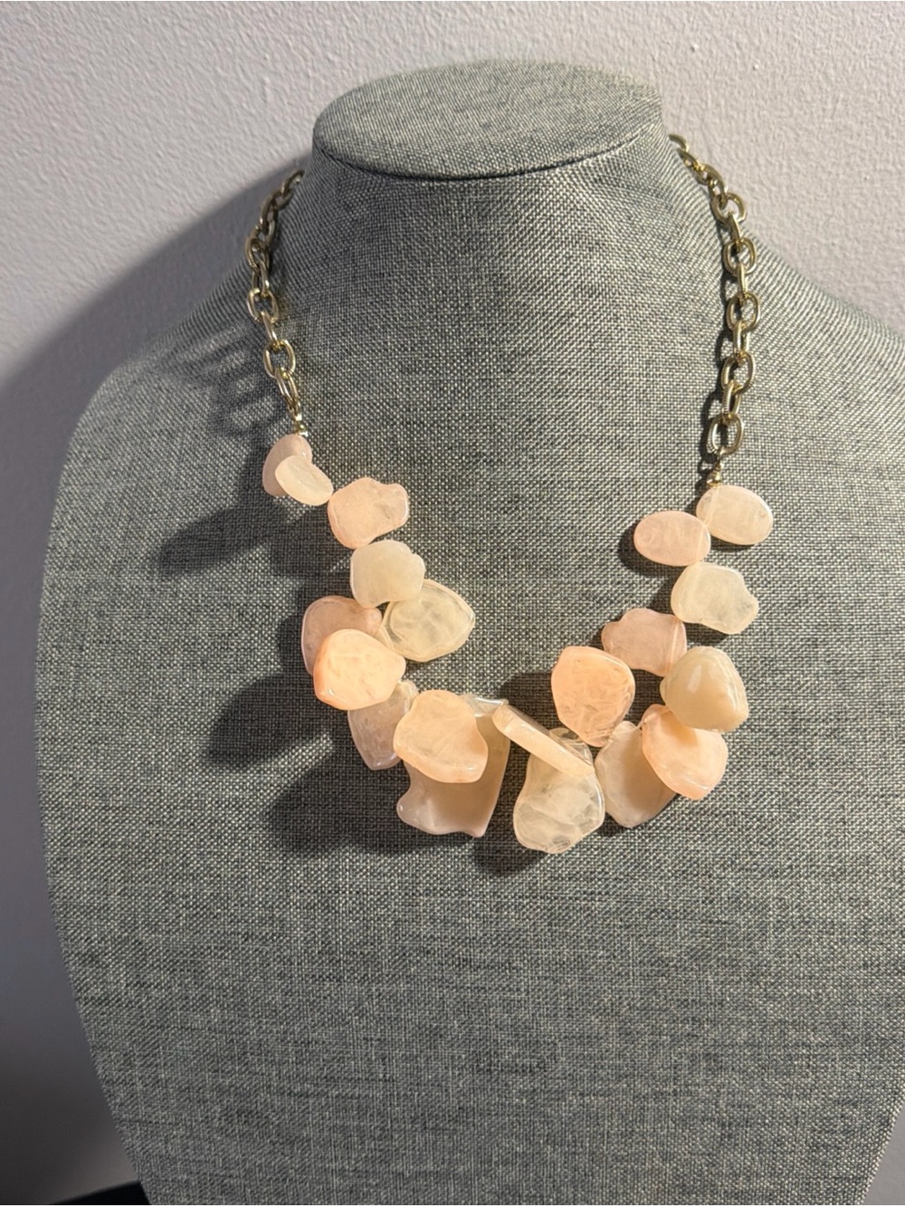 Sugar fix Peach Patel Statement Necklace - Women Jewelry